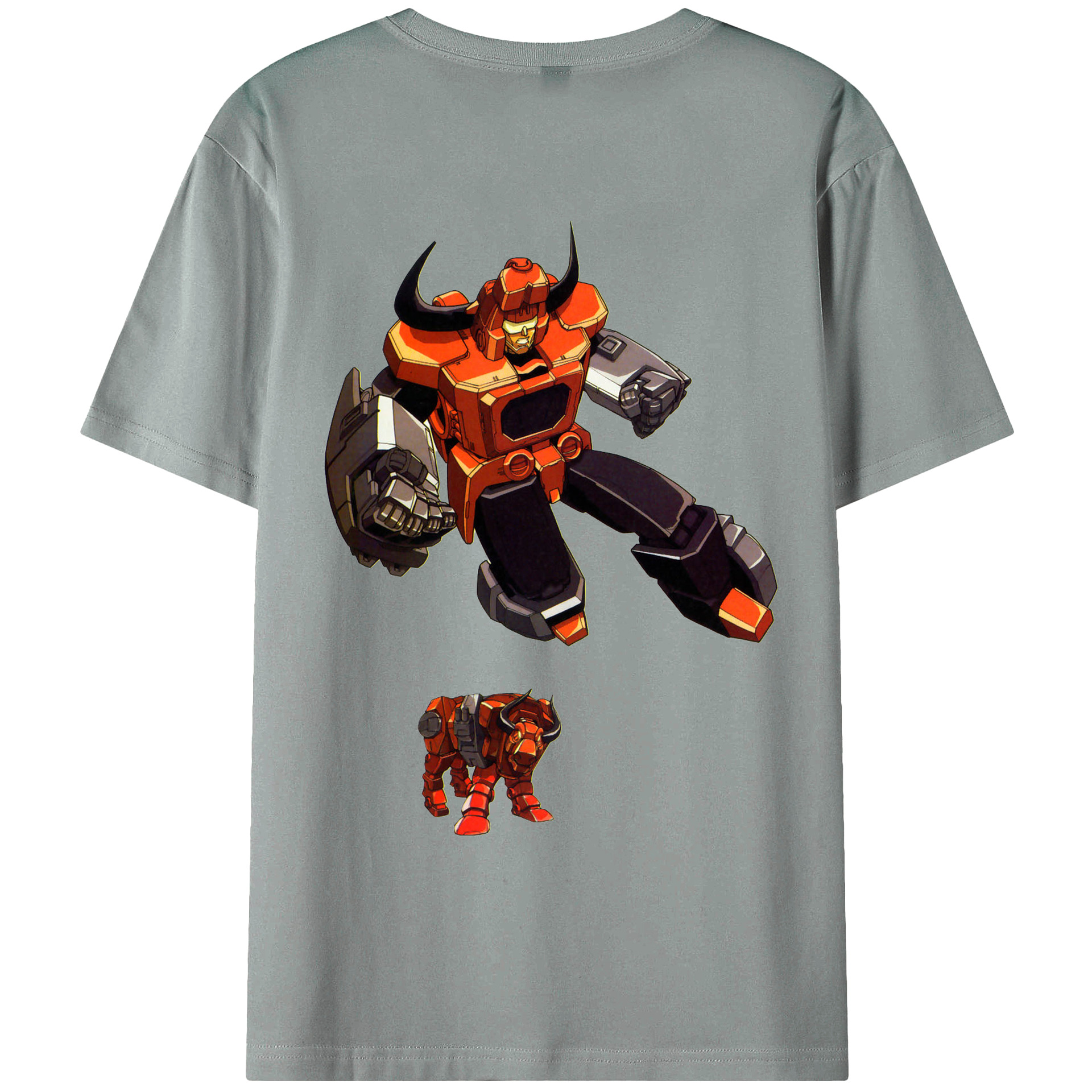 （画像用）  綿100％ メンズ半袖Tシャツ（バックプリント） 通気性